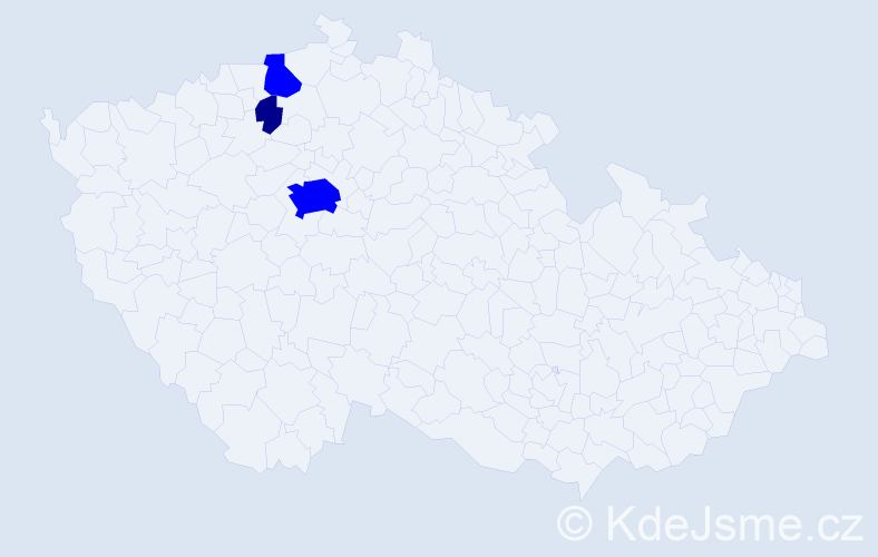 Příjmení: 'Jalamudis', počet výskytů 4 v celé ČR