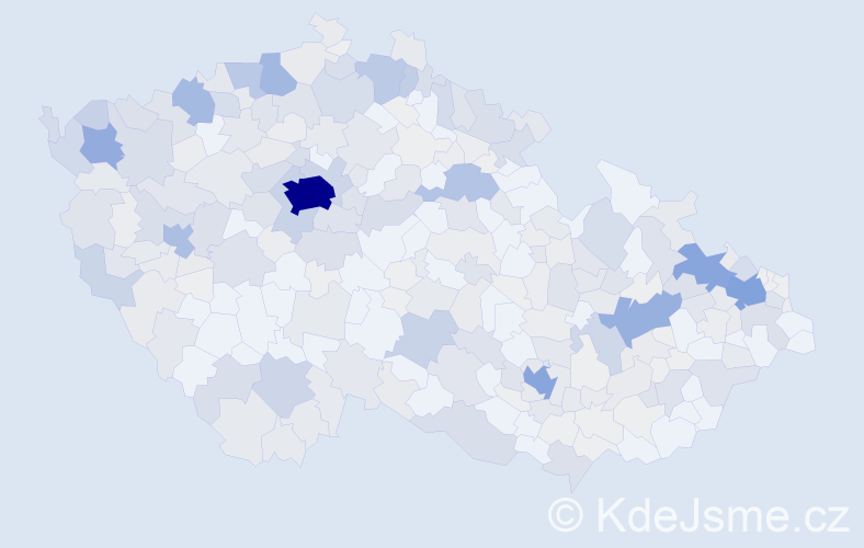 Příjmení: 'Fischer', počet výskytů 1387 v celé ČR